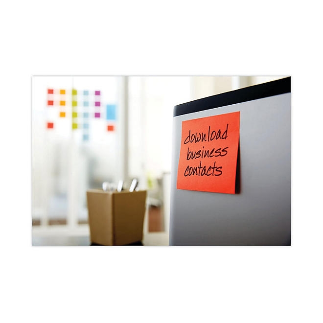 Post-it Notes Super Sticky Pads in Marrakesh Colors, 3 x 3, 70-Sheet, 24/Pack - Image 8