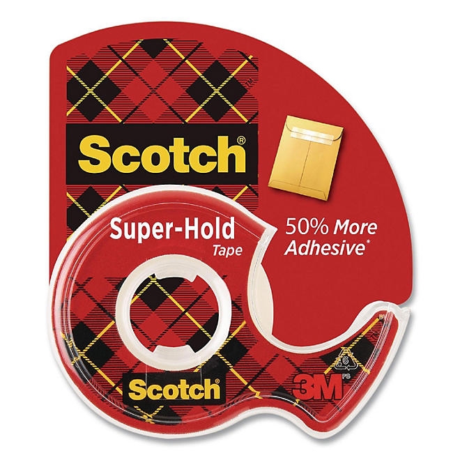 Office Essentials Kit, 7 Pads Assorted Super Sticky Notes, 1 Pack Flags, Roll Magic Tape, Roll Super-Hold Tape, 1 Scissors - Image 9