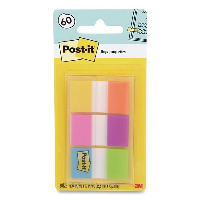 Office Essentials Kit, 7 Pads Assorted Super Sticky Notes, 1 Pack Flags, Roll Magic Tape, Roll Super-Hold Tape, 1 Scissors - Image 10