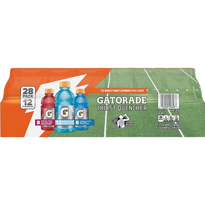 Gatorade Thirst Quencher Sports Drinks Turf Variety Pack, 12 fl. oz., 28 pk. - Image 2