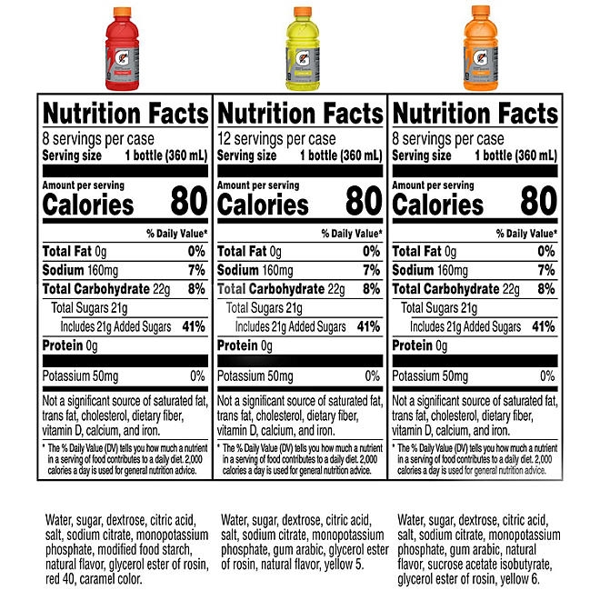 Gatorade Sports Drinks Core Variety Pack 12 fl. oz., 28 pk. - Image 3