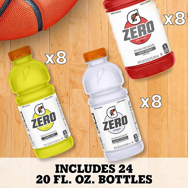 Gatorade Zero Thirst Quencher Variety Pack 20 fl. oz., 24 pk. - Image 4