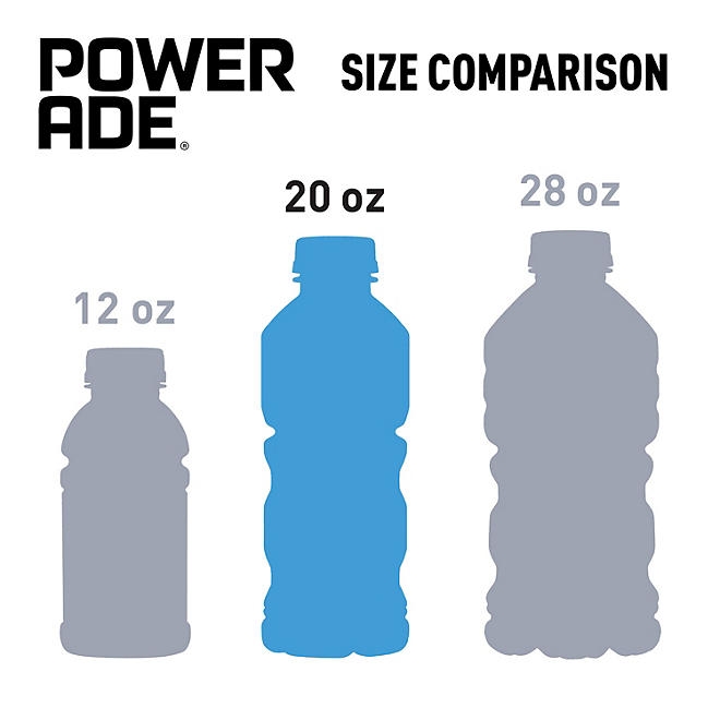 POWERADE Variety Pack Sports Drink, 20 fl. oz., 24 pk. - Image 6