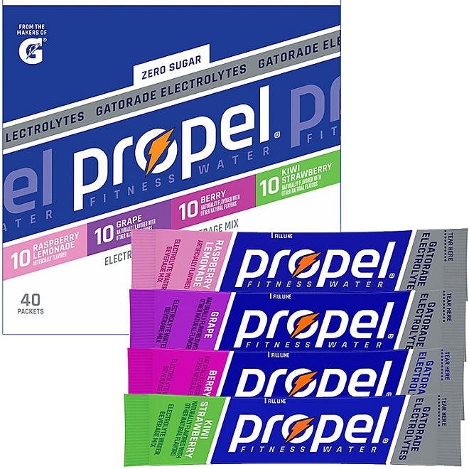 Propel Powder Variety Pack, 0.08 oz., 40 pk. - Image 2