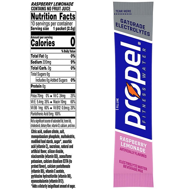Propel Powder Variety Pack, 0.08 oz., 40 pk. - Image 4