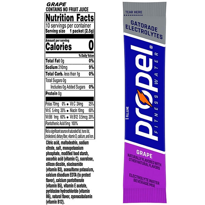 Propel Powder Variety Pack, 0.08 oz., 40 pk. - Image 5