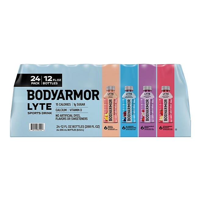BODYARMOR LYTE Sports Drink Variety Pack 12 fl. oz., 24 pk. - Image 2