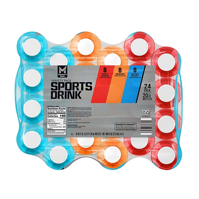 Member's Mark Sports Drink Variety Pack 20 fl. oz., 24 pk. - Image 3