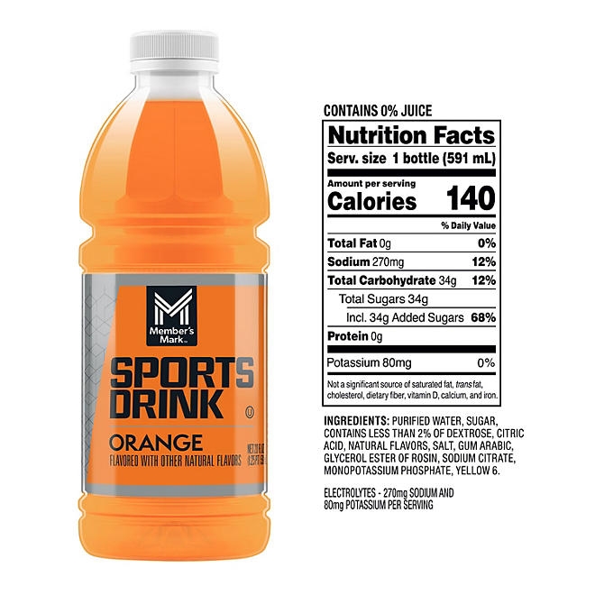 Member's Mark Sports Drink Variety Pack 20 fl. oz., 24 pk. - Image 5