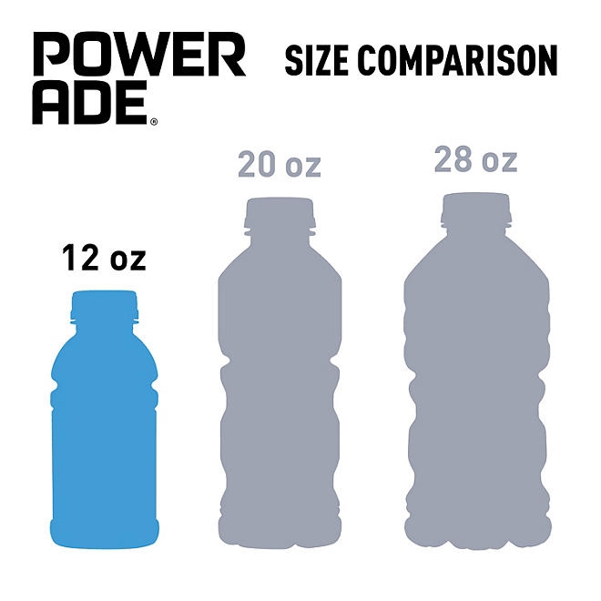 POWERADE Variety Pack Sports Drink, 12 fl. oz., 24 pk. - Image 6