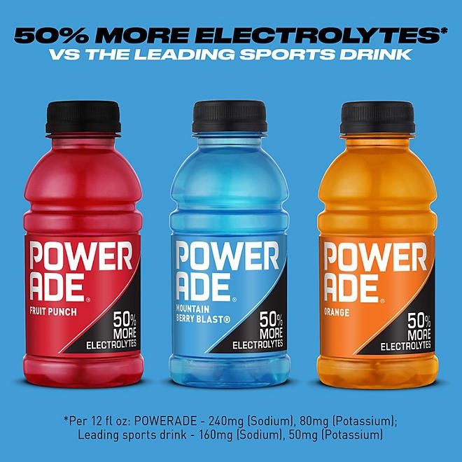 POWERADE Variety Pack Sports Drink, 12 fl. oz., 24 pk. - Image 7