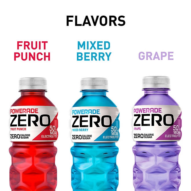 POWERADE ZERO Variety Pack Sports Drink, 20 fl. oz., 24 pk. - Image 5