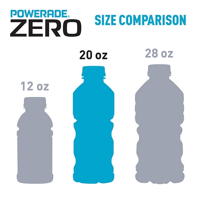 POWERADE ZERO Variety Pack Sports Drink, 20 fl. oz., 24 pk. - Image 6