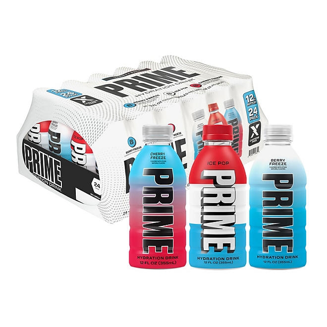 Prime Hydration Drink Variety Pack, 12 fl. oz., 24 pk. - Image 2
