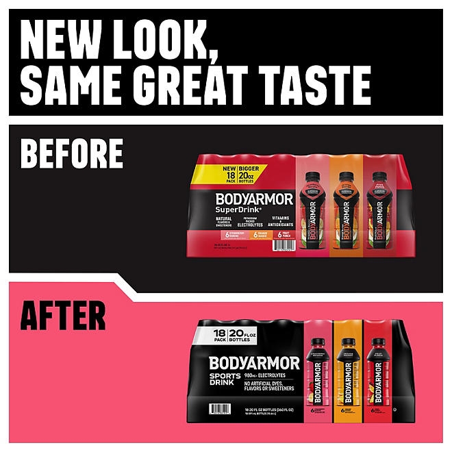 BODYARMOR Sports Drink Variety Pack 20 fl. oz., 18 pk. - Image 6