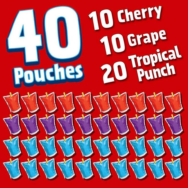 Kool-Aid Jammers Juice Pouches Variety Pack 6 fl. oz., 40 pk. - Image 7