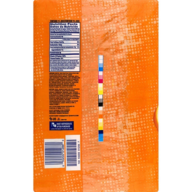 SunnyD Tangy Original Orange Flavored Citrus Punch, 6.75 fl. oz., 24 pk. - Image 5