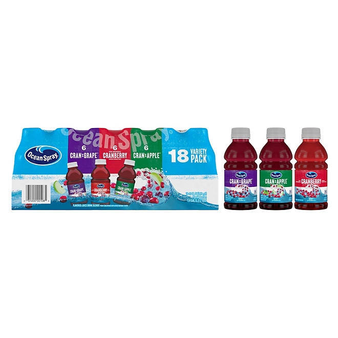 Ocean Spray Juice Drink Variety Pack 10 fl. oz., 18 pk. - Image 3
