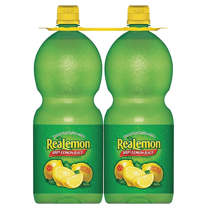 ReaLemon 100% Lemon Juice 48 fl. oz. bottles, 2 pk. - Image 5