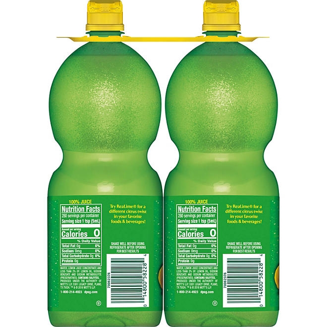 ReaLemon 100% Lemon Juice 48 fl. oz. bottles, 2 pk. - Image 6