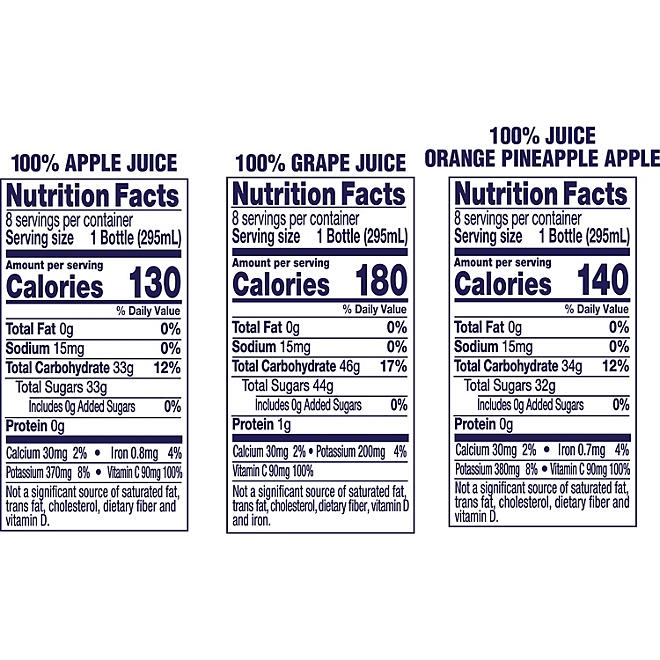 Welch's 100% Juice Variety Pack 10 fl. oz., 24 pk. - Image 3