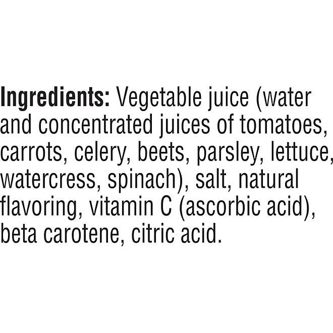 V8 Original 100% Vegetable Juice 11.5 oz, 24 pk. - Image 4