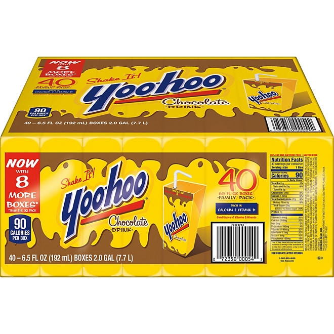 Yoo-hoo Chocolate Drink 6.5 fl. oz., 40 pk. - Image 7