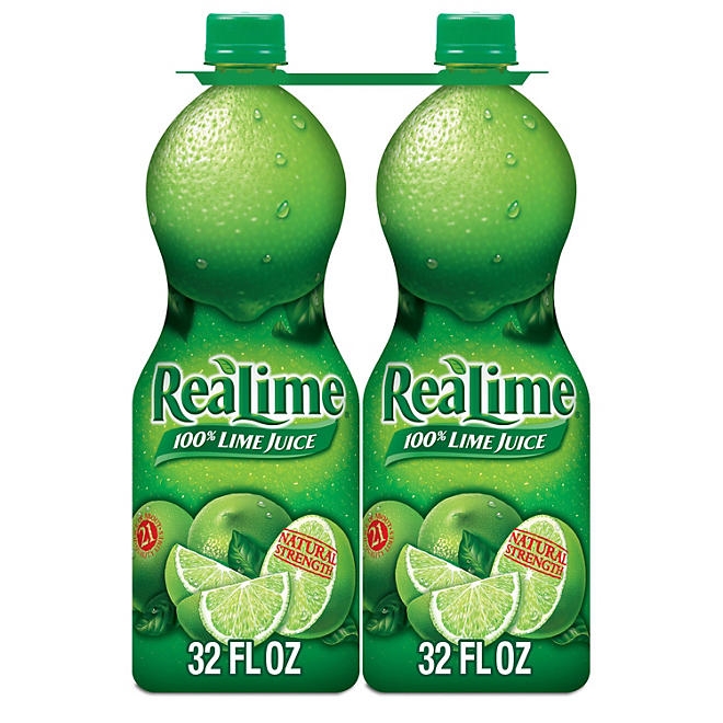 ReaLime 100% Lime Juice, 32 fl. oz., 2 pk. - Image 2