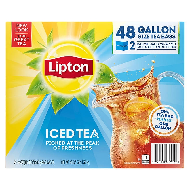 Lipton Iced Tea, Gallon Size Tea Bags, 48 ct. - Image 2