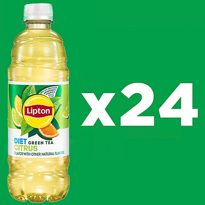 Lipton Diet Green Tea Citrus Iced Tea, 16.9 fl. oz., 24 pk. - Image 5
