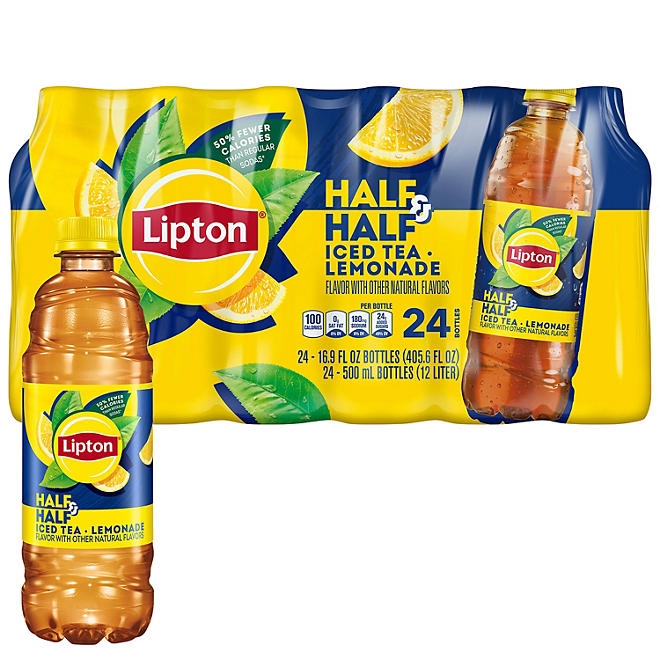 Lipton Half and Half Iced Tea and Lemonade 16.9 fl. oz., 24 pk. - Image 2