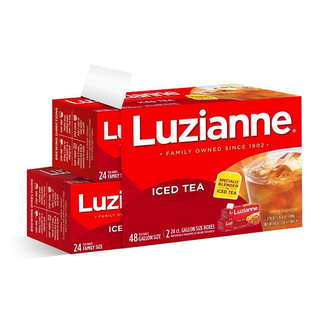 Luzianne Iced Tea Gallon Size Tea Bags 48 ct. - Image 4