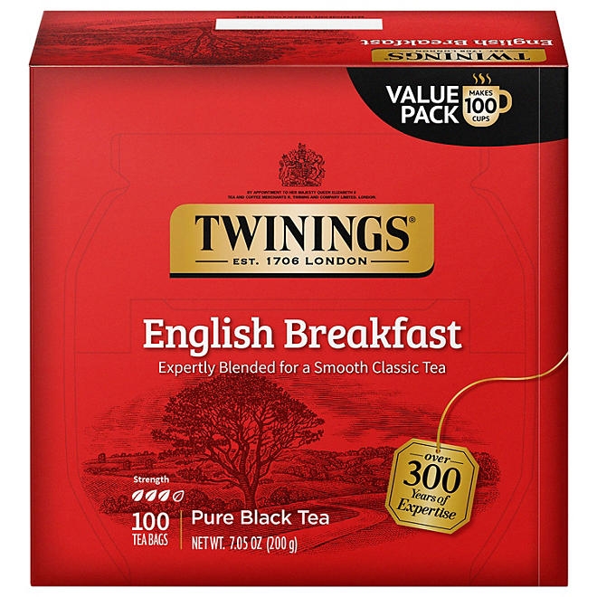 Twinings English Breakfast Tea Bags 100 ct. - Image 2