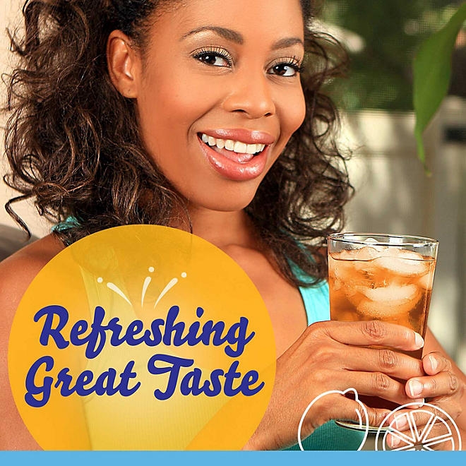 Crystal Light Lemon Iced Tea Naturally Flavored Powdered Drink Mix 16 pk. - Image 9