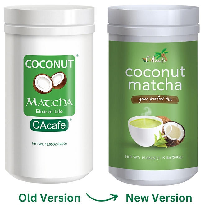 CAcafe Coconut Matcha 19.05 oz. - Image 3