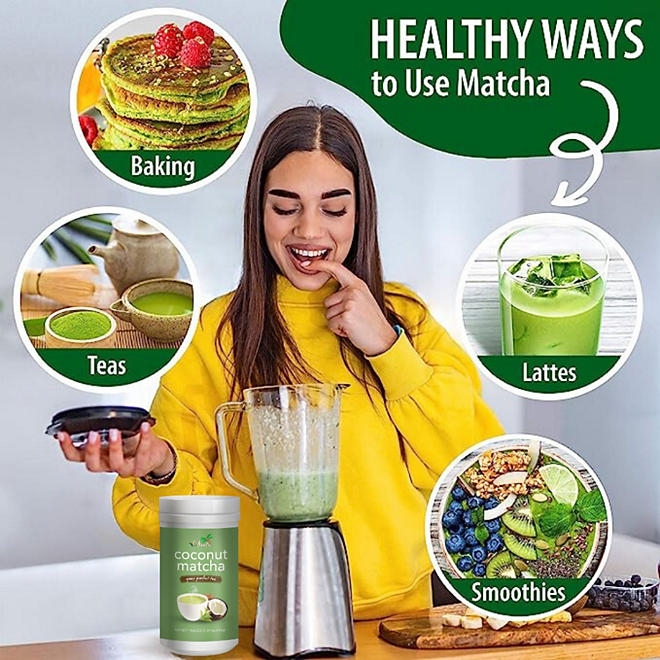 CAcafe Coconut Matcha 19.05 oz. - Image 6