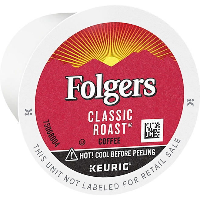 Folgers Classic Medium Roast K-Cup Coffee Pods, 100 ct. - Image 7