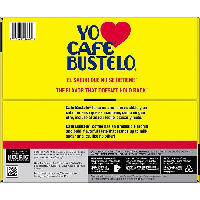 Café Bustelo Coffee Espresso Style K-Cups, Dark Roast, 80 ct. - Image 5