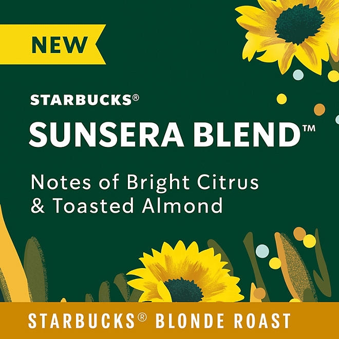 Starbucks Blonde Roast K-Cups Coffee Pods, Sunsera Blend, 72 ct. - Image 4