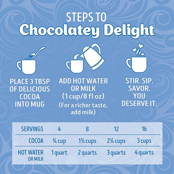 Swiss Miss Milk Chocolate Hot Cocoa Mix Packets, 50 ct. - Image 9