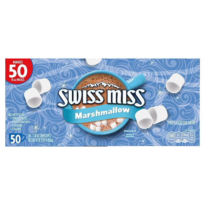 Swiss Miss Marshmallow Hot Cocoa Mix, 1.38 oz., 50 ct. - Image 3