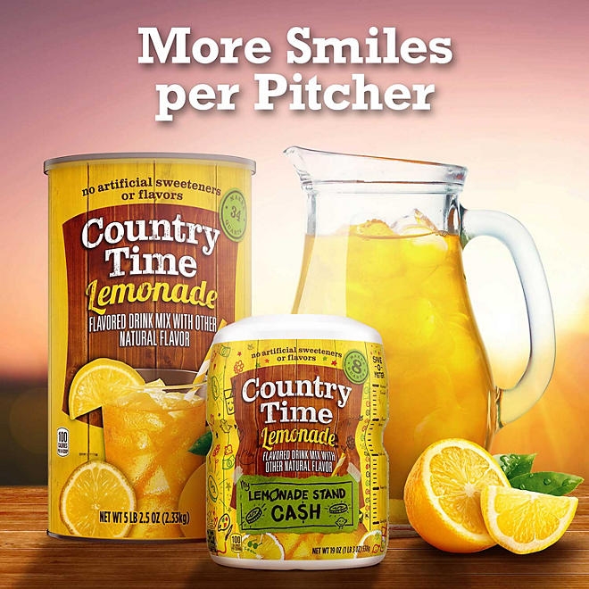 Country Time Powdered Lemonade Drink Mix 82.5 oz. - Image 6