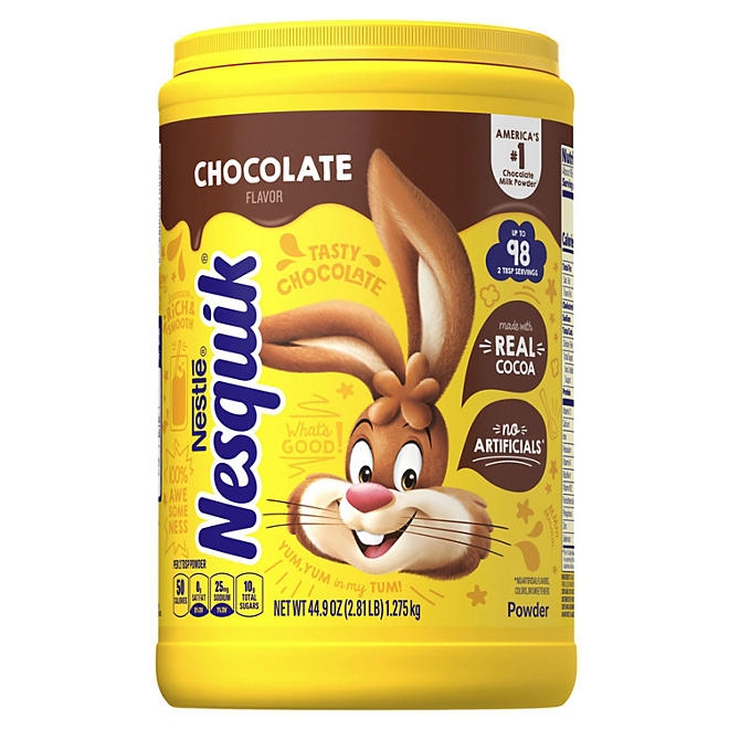 Nesquik Chocolate Powder Drink Mix 44.9 oz. - Image 2