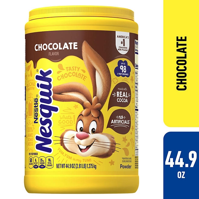 Nesquik Chocolate Powder Drink Mix 44.9 oz. - Image 3