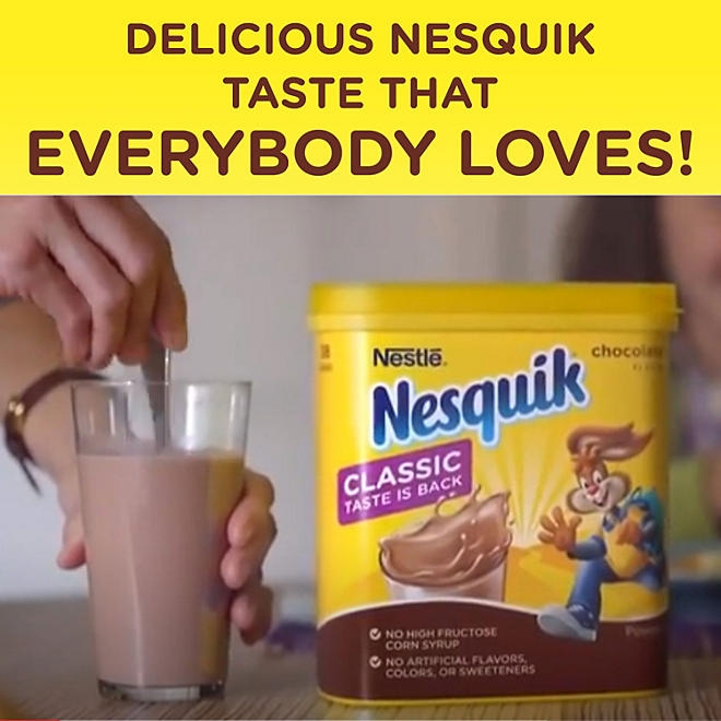 Nesquik Chocolate Powder Drink Mix 44.9 oz. - Image 8
