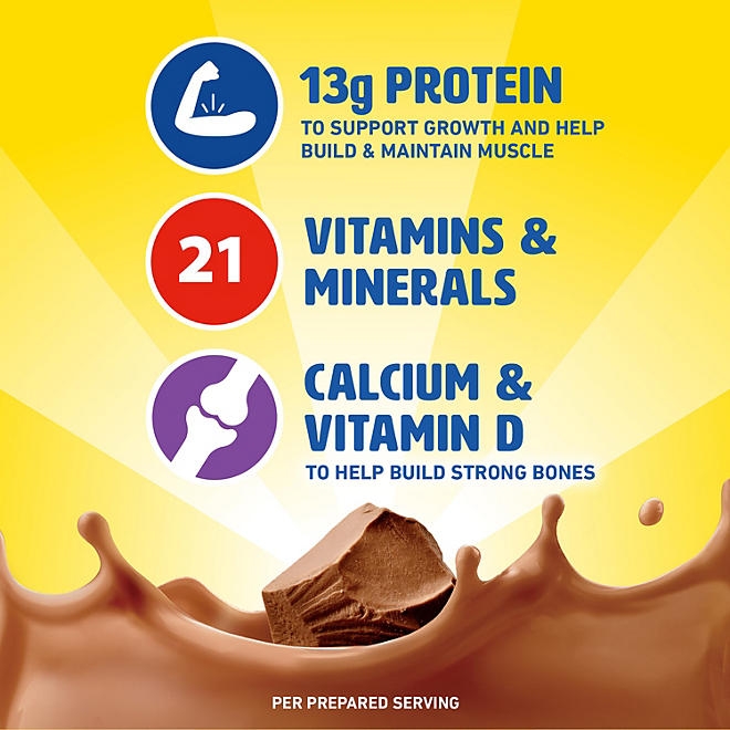 Carnation Breakfast Essentials Nutritional Powder Drink Mix, Chocolate 30 ct. - Image 4