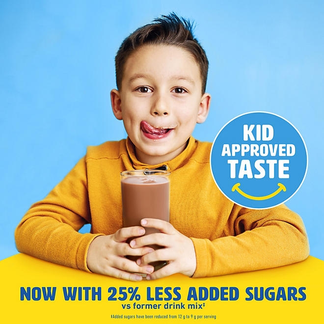 Carnation Breakfast Essentials Nutritional Powder Drink Mix, Chocolate 30 ct. - Image 5