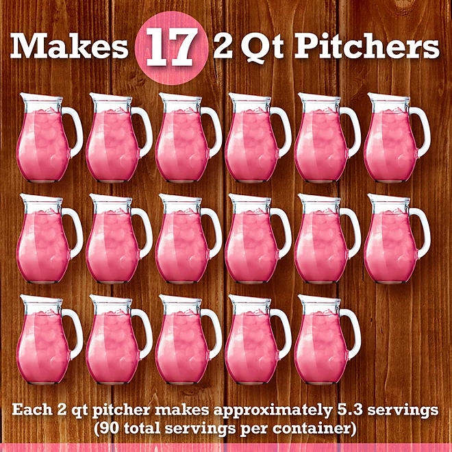 Country Time Pink Lemonade Naturally Flavored Powdered Drink Mix, 5.16 lbs. - Image 11