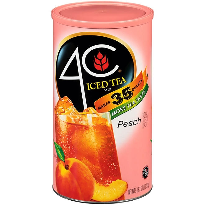 4C Peach Iced Tea Mix, 82.6 oz. - Image 5
