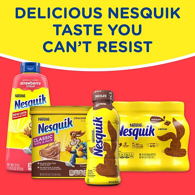 Nesquik Strawberry Powder Drink Mix 41.9 oz. - Image 5